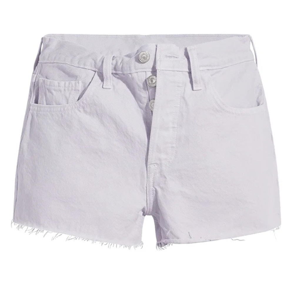 Lilac Levi 501 shorts